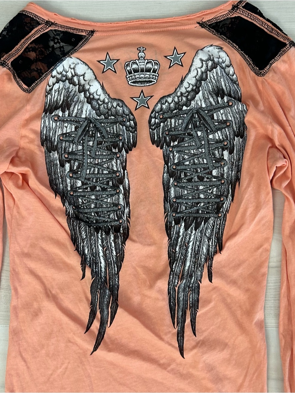 sinful wing long sleeve - Picture 7 of 8